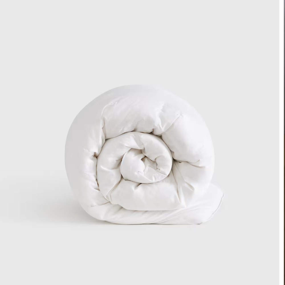 QUINCE DOWN COMFORTER KING /CAL KING COTTON INSERT Lightweight ￼